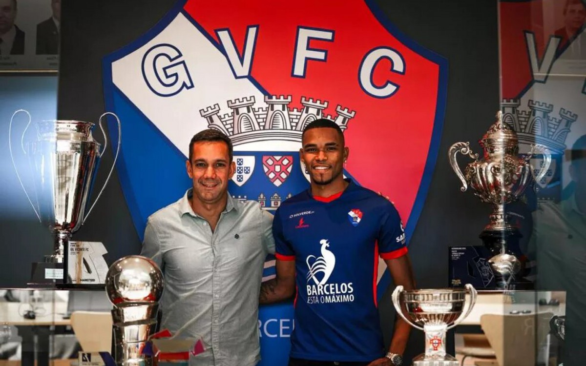 Lucas Barros foi apresentado no Gil Vicente