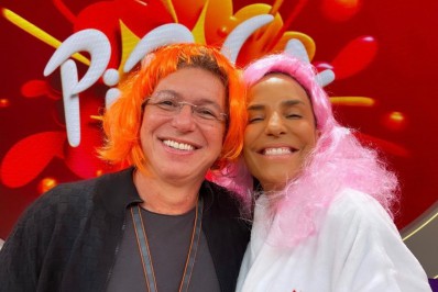 Ivete Sangalo inicia as gravações de novo programa na TV Globo