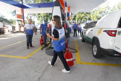Governo do estado faz terceiro dia de fiscalização em postos de combustíveis