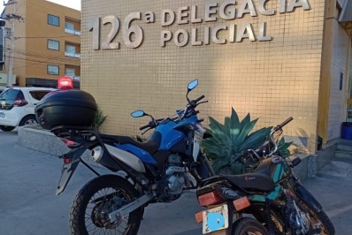 Polícia Militar recupera motos roubadas em Cabo Frio 