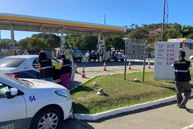 Procon de Búzios é o único da Região dos Lagos que fiscaliza todos os postos de combustíveis nesta segunda-feira