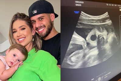 Grávida, Virgínia Fonseca mostra ultrassom da filha: 'Trabalhando muito'