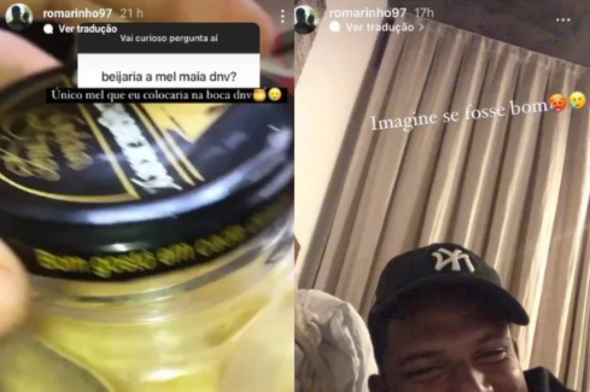 Romarinho fala de Mel Maia - Reprodução/Instagram