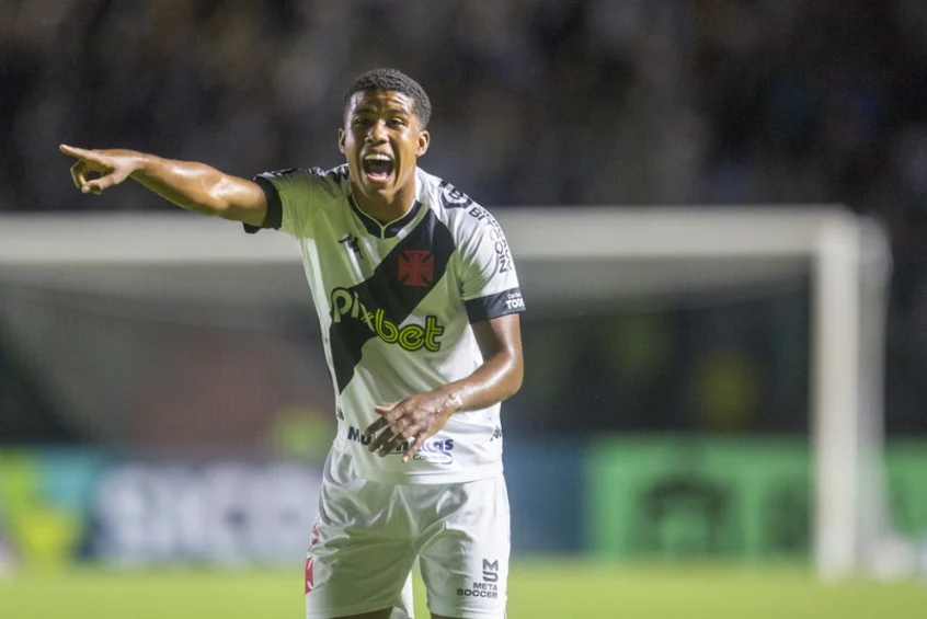 Vasco e Andrey Santos vivem impasse por nova multa rescisória em renovação