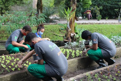 Jardim Botâncio oferece cursos profissionalizantes e de iniciação científica para jovens da rede pública de ensino
