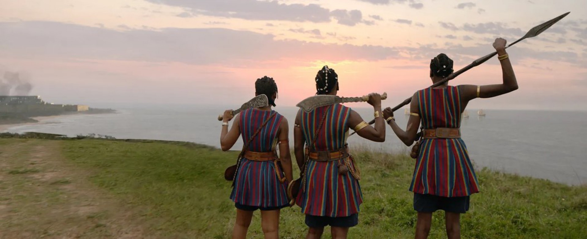 Cenas do filme 'The Woman King', com Viola Davis - Divulgação