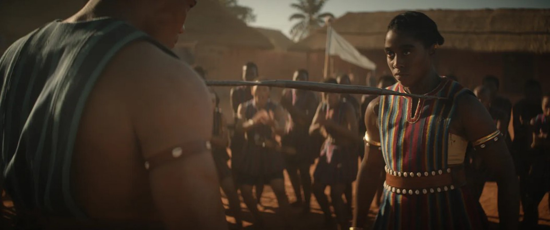 Cenas do filme 'The Woman King', com Viola Davis - Divulgação