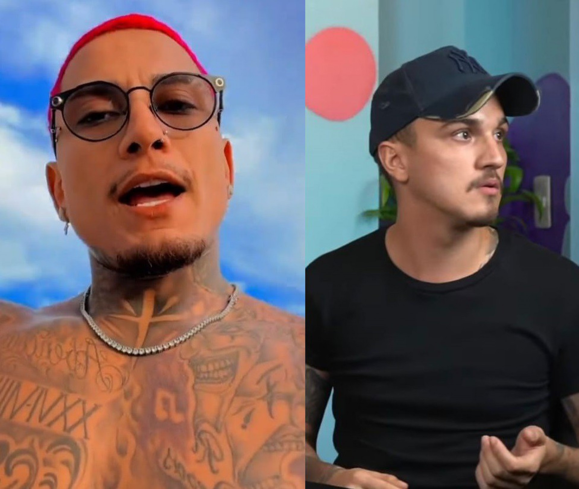 Dynho Alves teve desentendimento com Christian Figueiredo durante podcast  - Reprodução