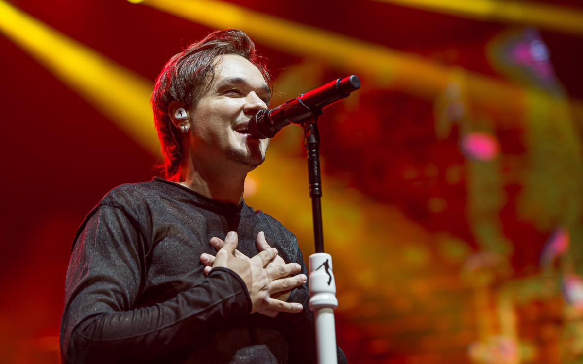 Leandro, vocalista do KLB