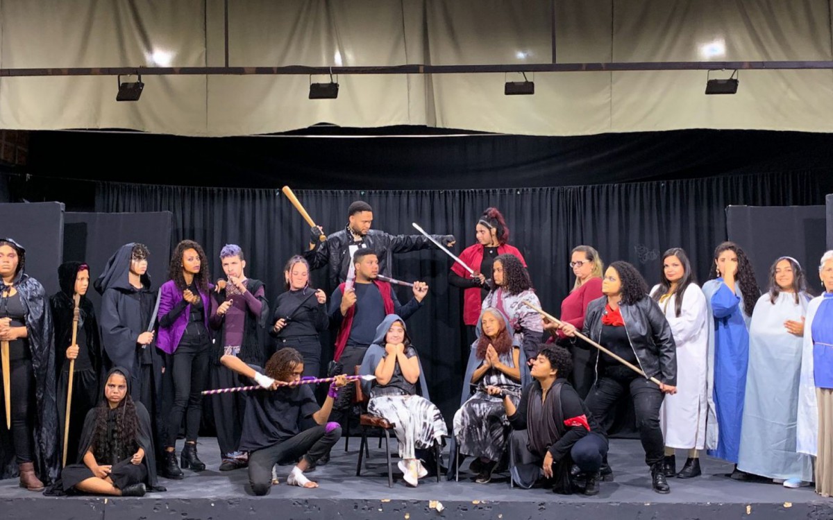 Essa &eacute; uma das esquetes da pe&ccedil;a teatral