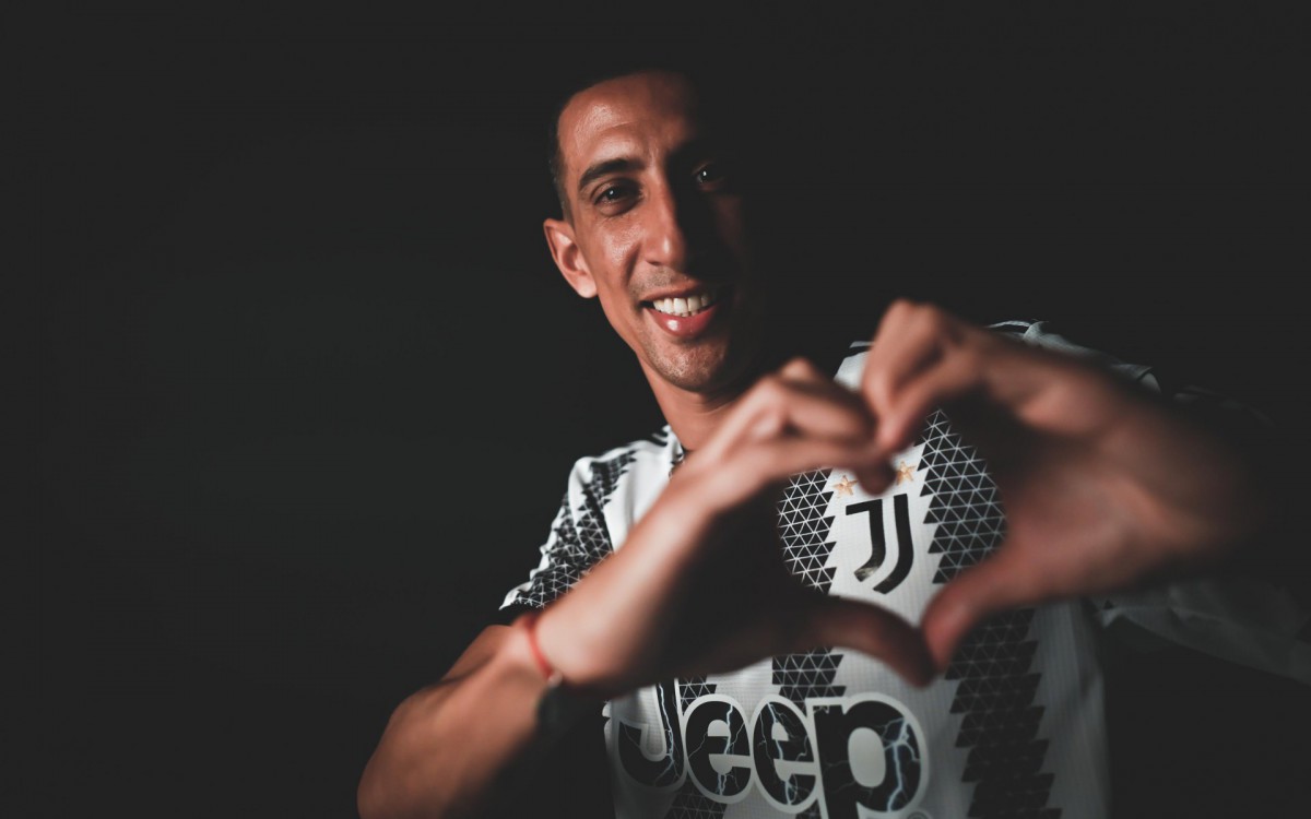 Di Maria &eacute; o novo refor&ccedil;o da Juventus