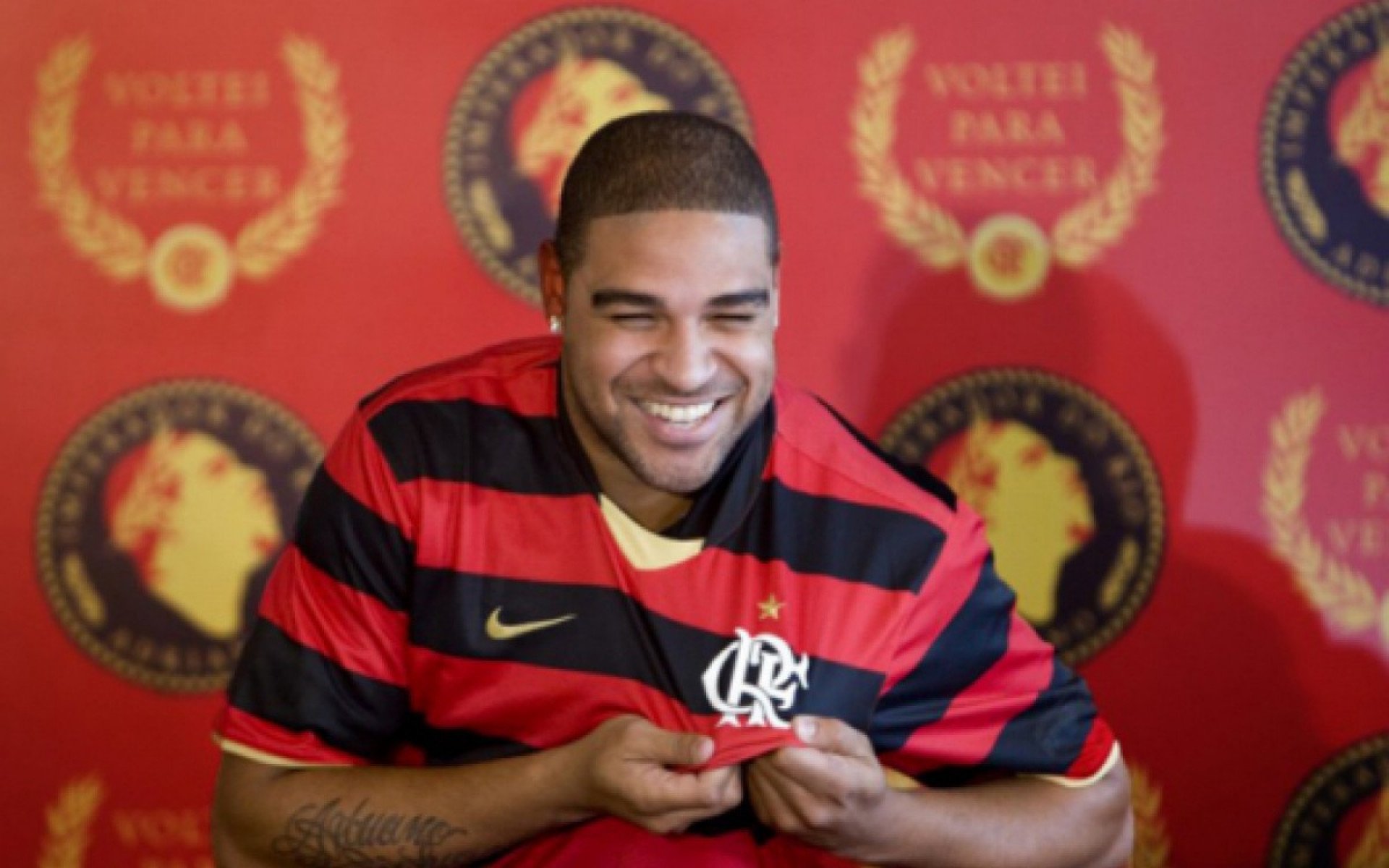 Adriano Imperador, ex-atacante do Flamengo - AFP/ANTONIO SCORZA