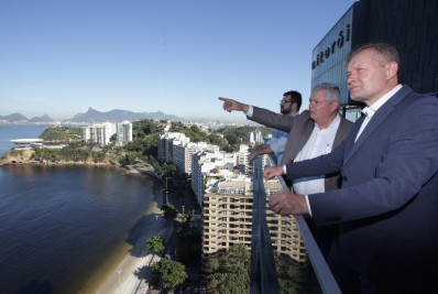 Prefeito de Niterói Axel Grael se reúne com embaixador da Dinamarca
