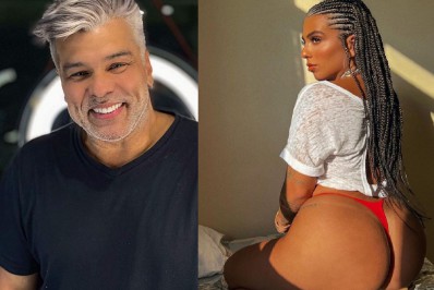 Filha de Maurício Mattar faz ator passar por saia justa em loja