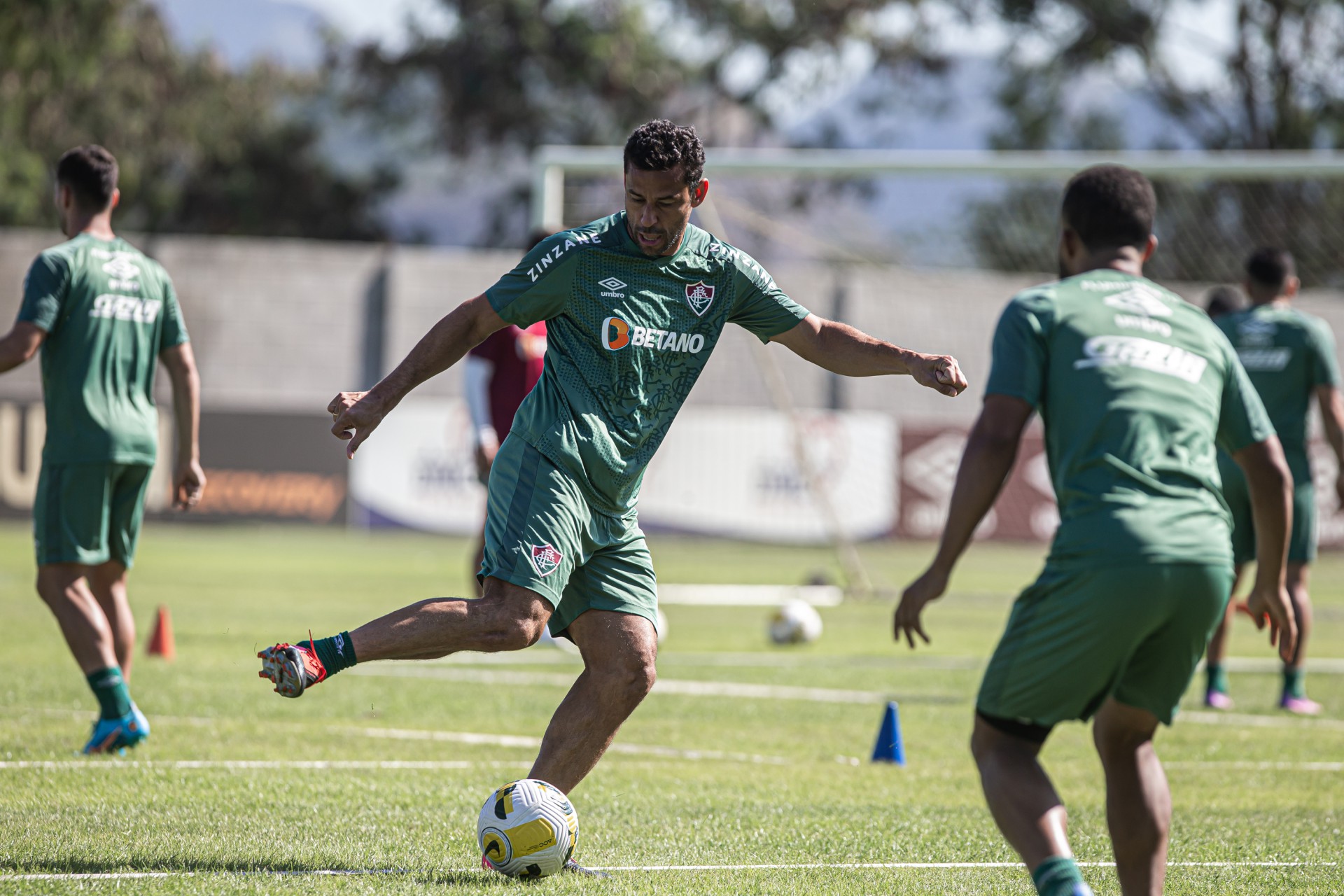 Fred realiza seu último treino pelo Fluminense - Marcelo Goncalves / Fluminense