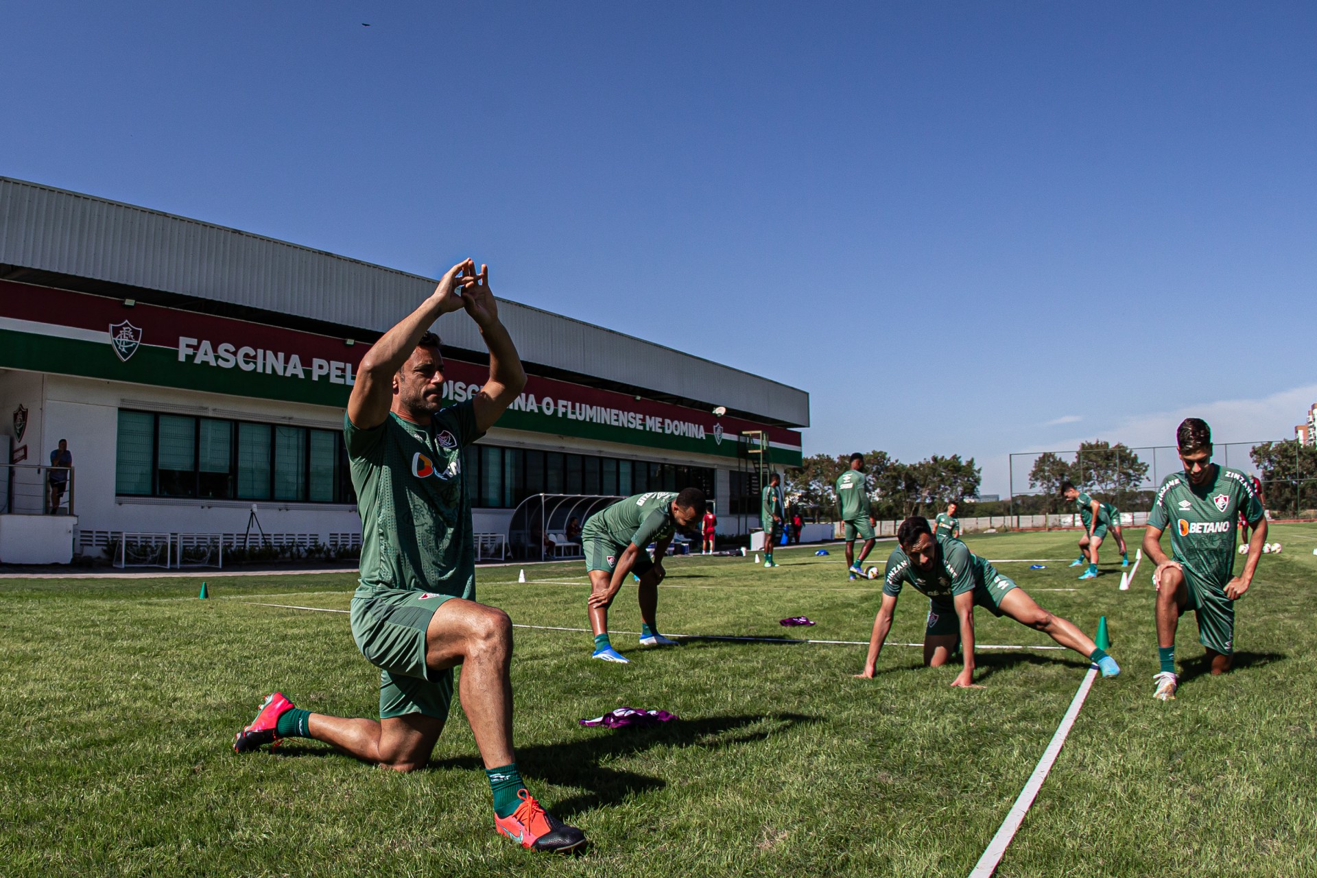 Fred realiza seu último treino pelo Fluminense - Marcelo Goncalves / Fluminense