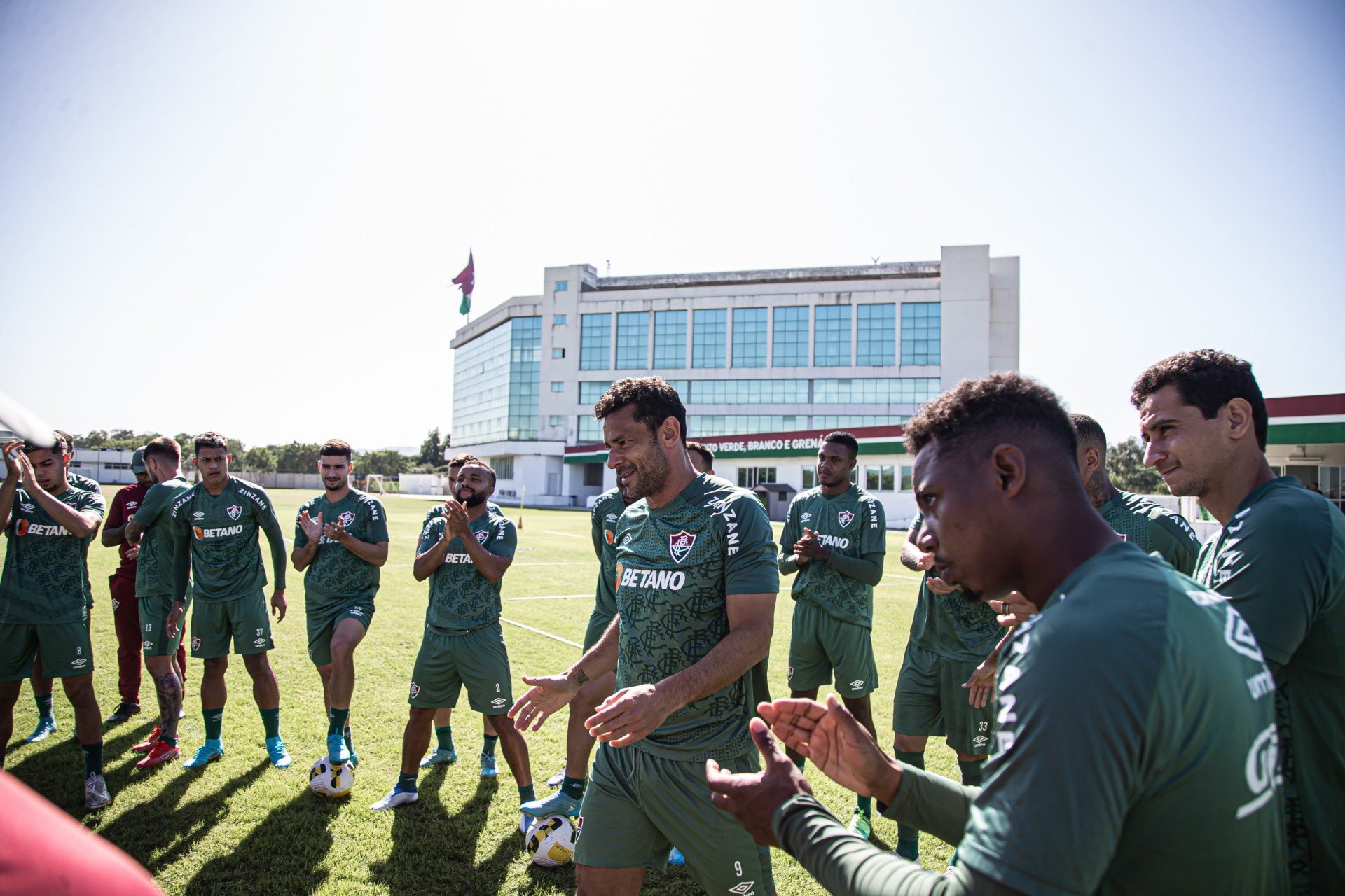 Fred realiza seu último treino pelo Fluminense - Marcelo Goncalves / Fluminense