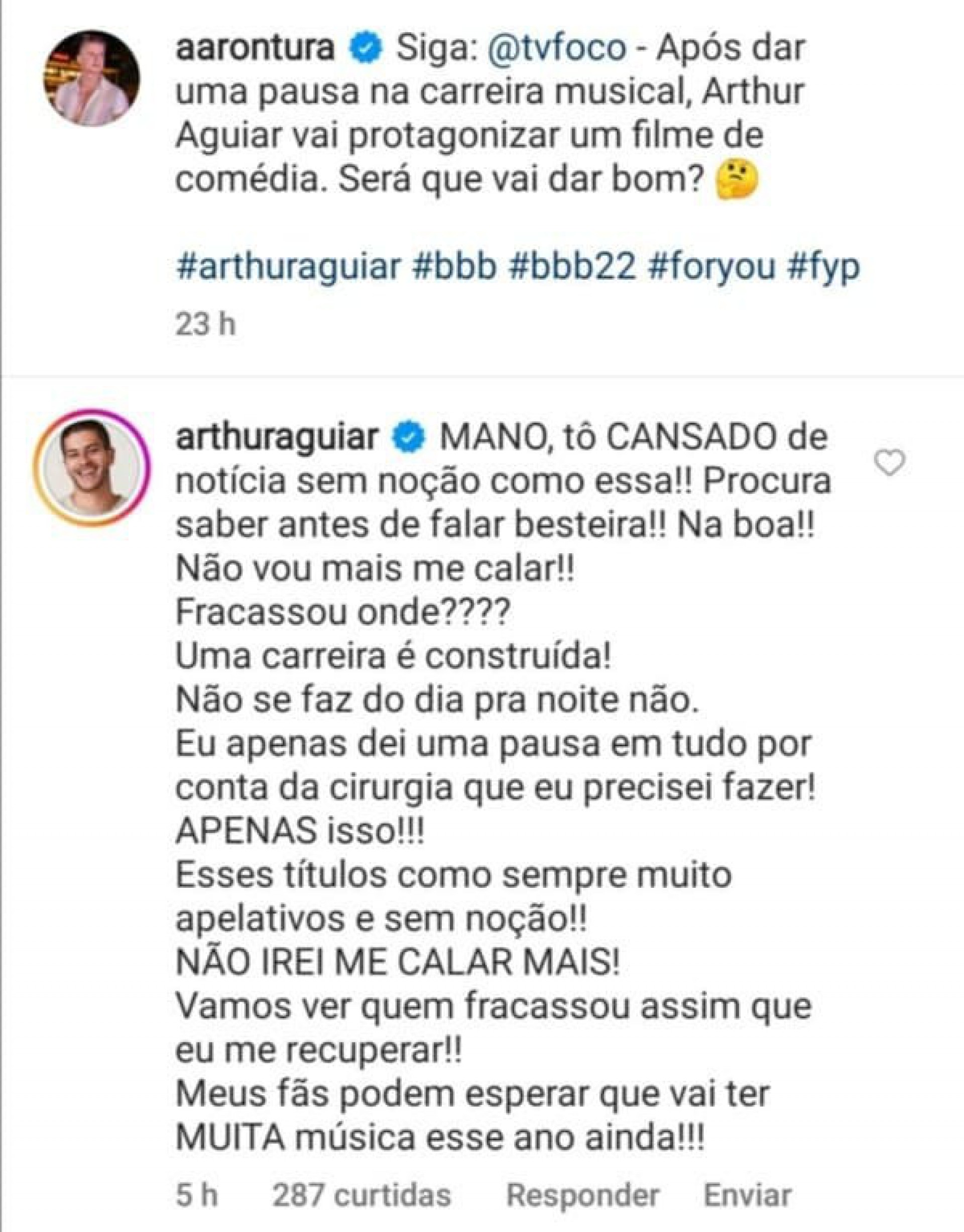  - Reprodução/Instagram