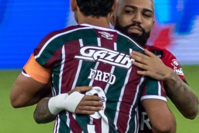 Antes da despedida de Fred, Gabigol manda recado ao ídolo tricolor: 'Foi uma honra'
