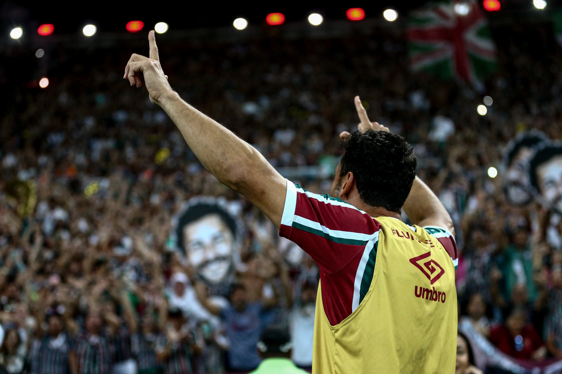 Fluminense derrotou o Cear&aacute; na despedida de Fred - Lucas Mercon/Fluminense