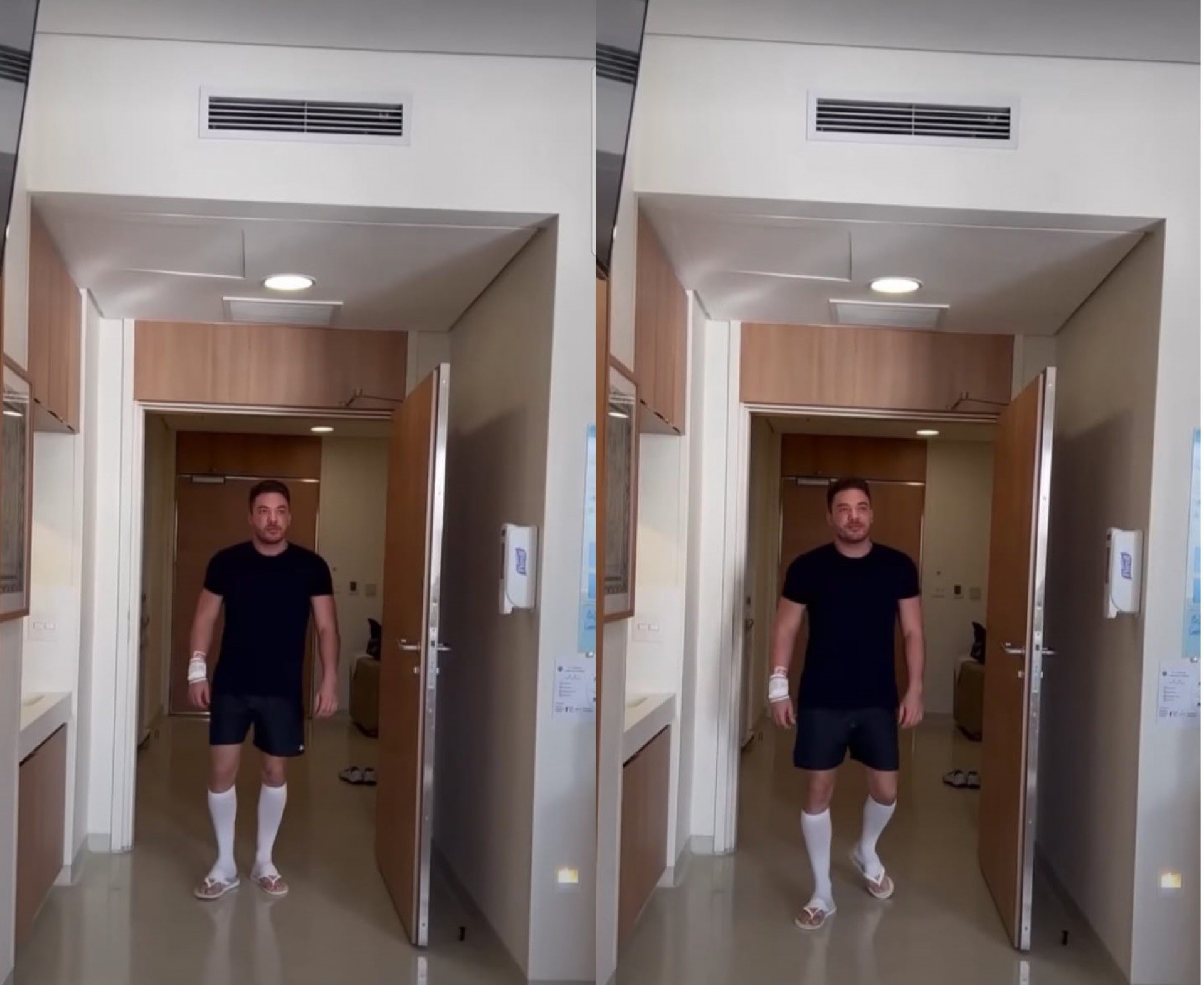 Wesley Safadão fez aparição após cirurgia - Reprodução/Instagram