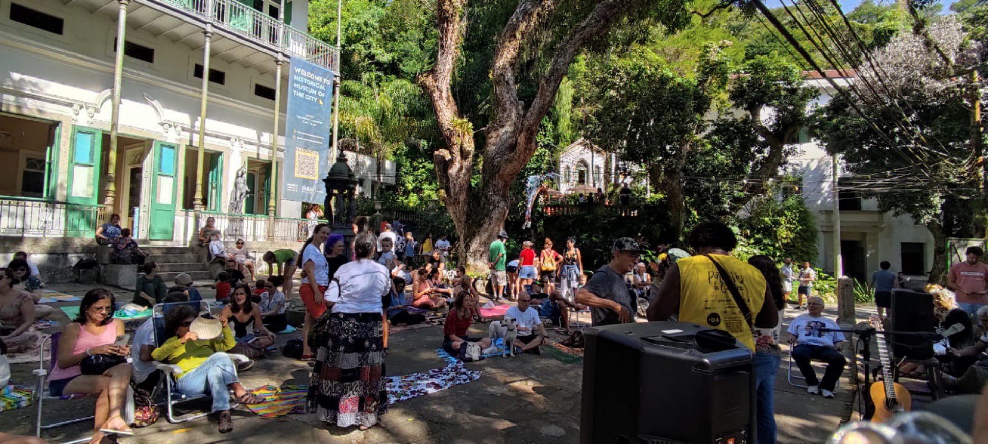Parque da Cidade recebe cariocas para um domingo de música, lazer e história - Vanessa Ataliba / Agência O DIA