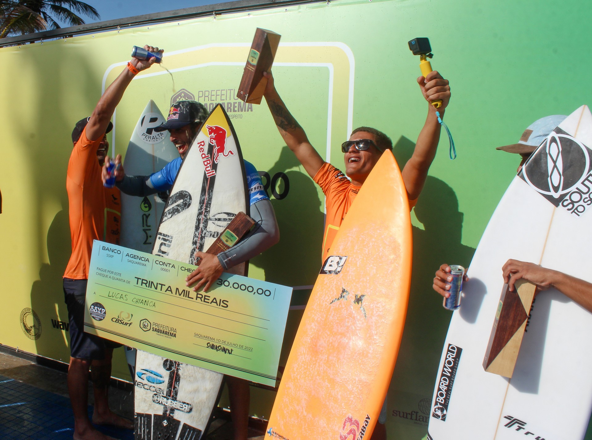 Lucas Chumbo é o campeão do SSXP Saquarema Pro - Pablo Jacinto / CBSurf