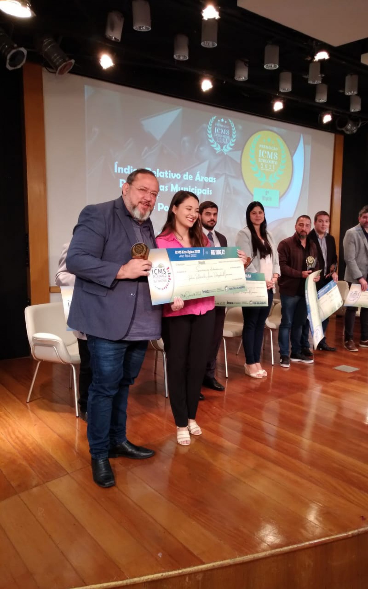 O secret&aacute;rio municipal de Meio Ambiente, Dean Senra, destacou as a&ccedil;&otilde;es que s&atilde;o realizadas no Parque Natural do Gericin&oacute; que levaram ao pr&ecirc;mio