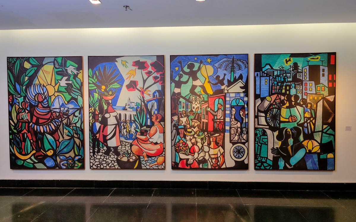 Alerj ganha exposição de obras do pintor Di Cavalcanti - Thiago Lontra / Alerj