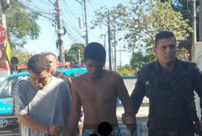 Tiroteio entre traficantes e Polícia Militar em Inoã termina com dois criminosos presos