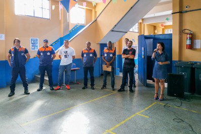 Escola Municipal recebe ação da Defesa Civil de Mesquita