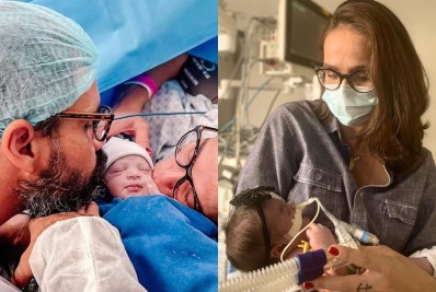 Esposa de Juliano Cazarré faz desabafo sobre internação da filha: 'Cansada'