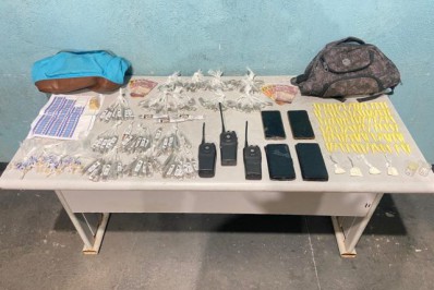PM apreende drogas no bairro Vila Brasília, em Volta Redonda