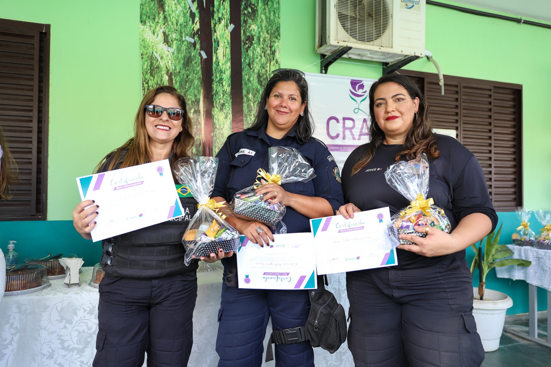 Guarda Maria da Penha celebrou seu primeiro ano de atuação no município de Saquarema - Marcos Ferreira/Prefeitura de Saquarema