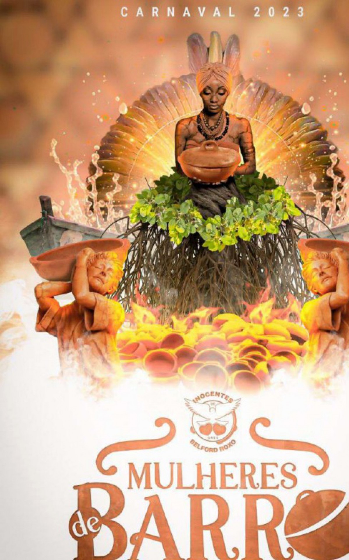 A Inocentes de Belford Roxo levar&aacute; para o Samb&oacute;dromo o enredo "Mulheres de Barro", do carnavalesco Lucas Milato 