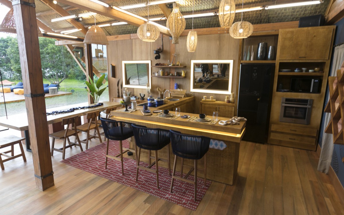 Cenário do 'Ilha Record'