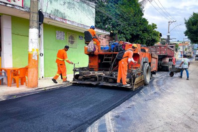 Prefeitura executa obras em diversos bairros de Belford Roxo