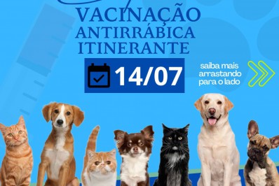 Vila Norma recebe Campanha de Vacinação Antirrábica nesta quinta-feira (14)