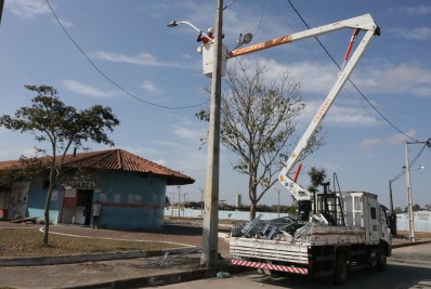 Iluminação em led contempla comunidade que reclamava de abandono por parte do poder público