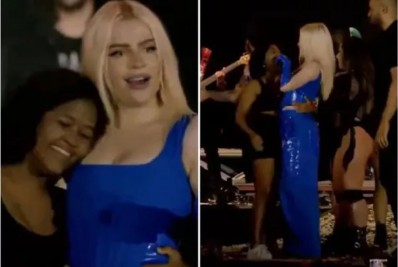 Luísa Sonza impede expulsão de fã após jovem invadir palco