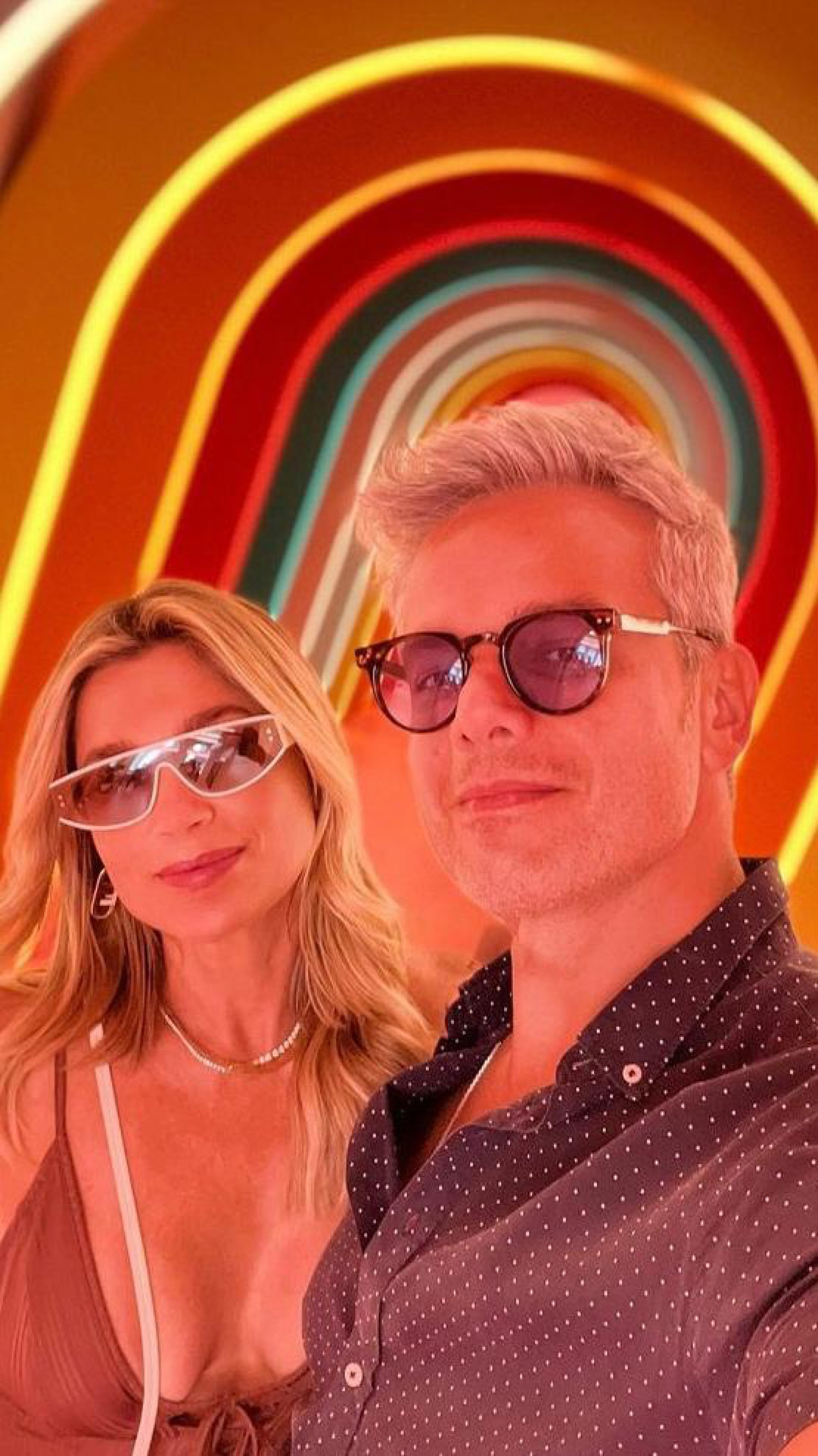 Otaviano Costa e Flávia Alessandra saem de férias em família - Reprodução/Instagram