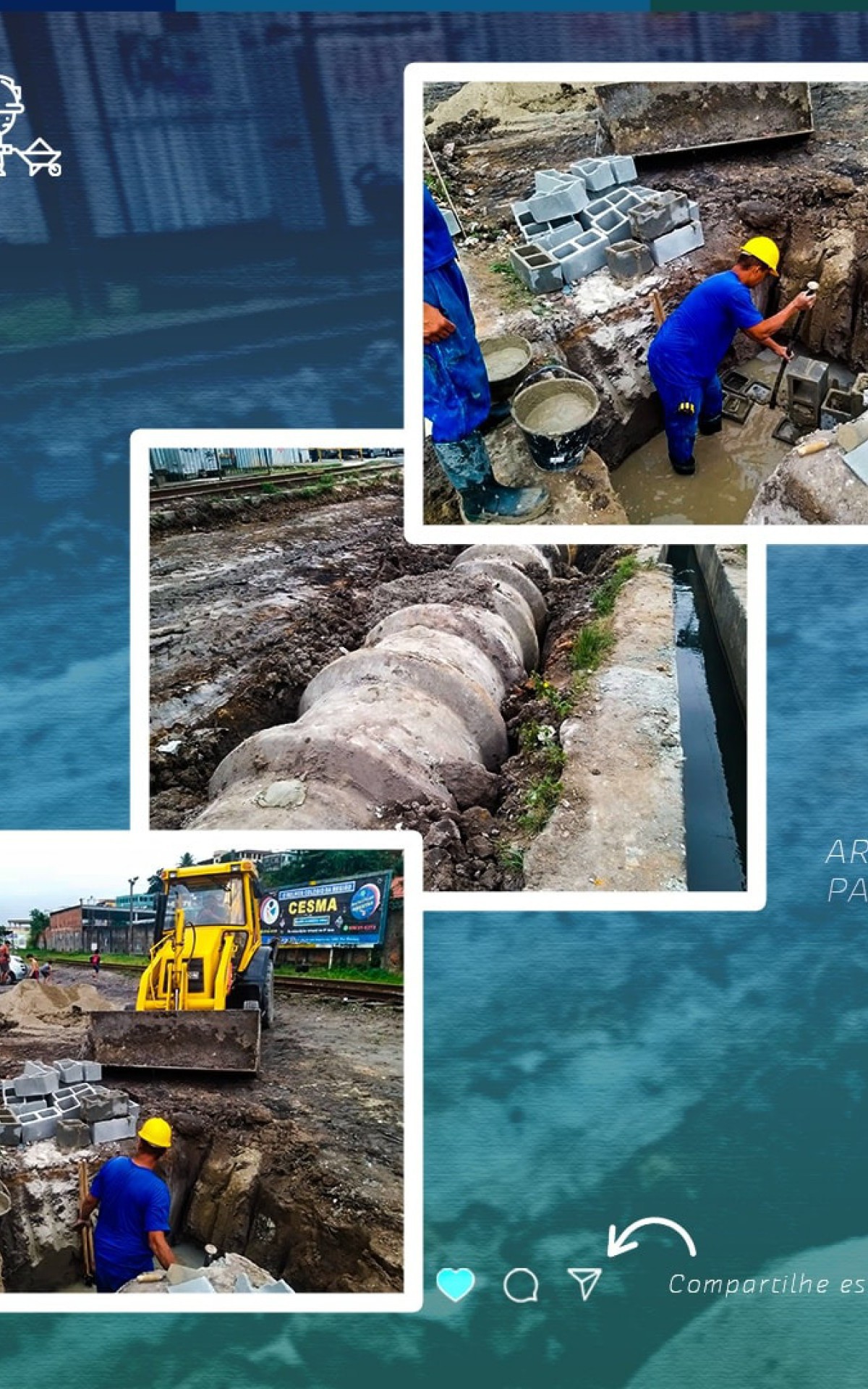 Troca de manilhas em v&aacute;rios pontos da cidade