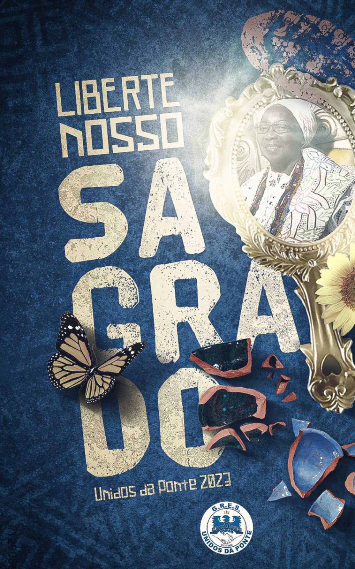 M&atilde;e Meninazinha de Oxum ser&aacute; a homenageada da Unidos da Ponte no Carnaval 2023