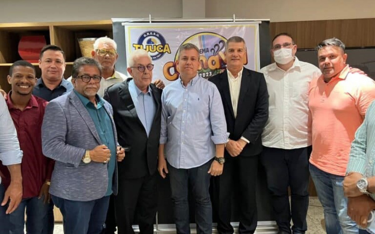 Presidente da Unidos da Tijuca, Fernando Horta esteve na Bahia para debater sobre o tema