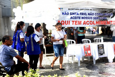 Campanha humaniza atendimento de pessoas em situação de rua