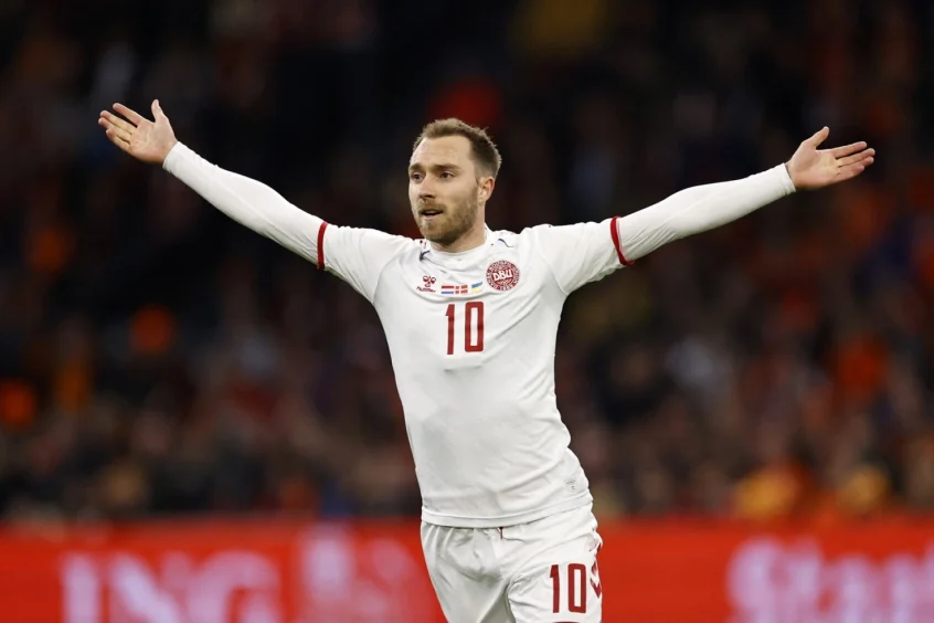 Após 'renascer', Eriksen chega ao Catar como um dos protagonistas da Copa do Mundo