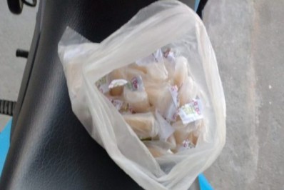 Motopatrulha da PM apreende drogas no segundo distrito de Cabo Frio