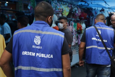 Centro comercial em Alcântara conta com fiscalizações diárias