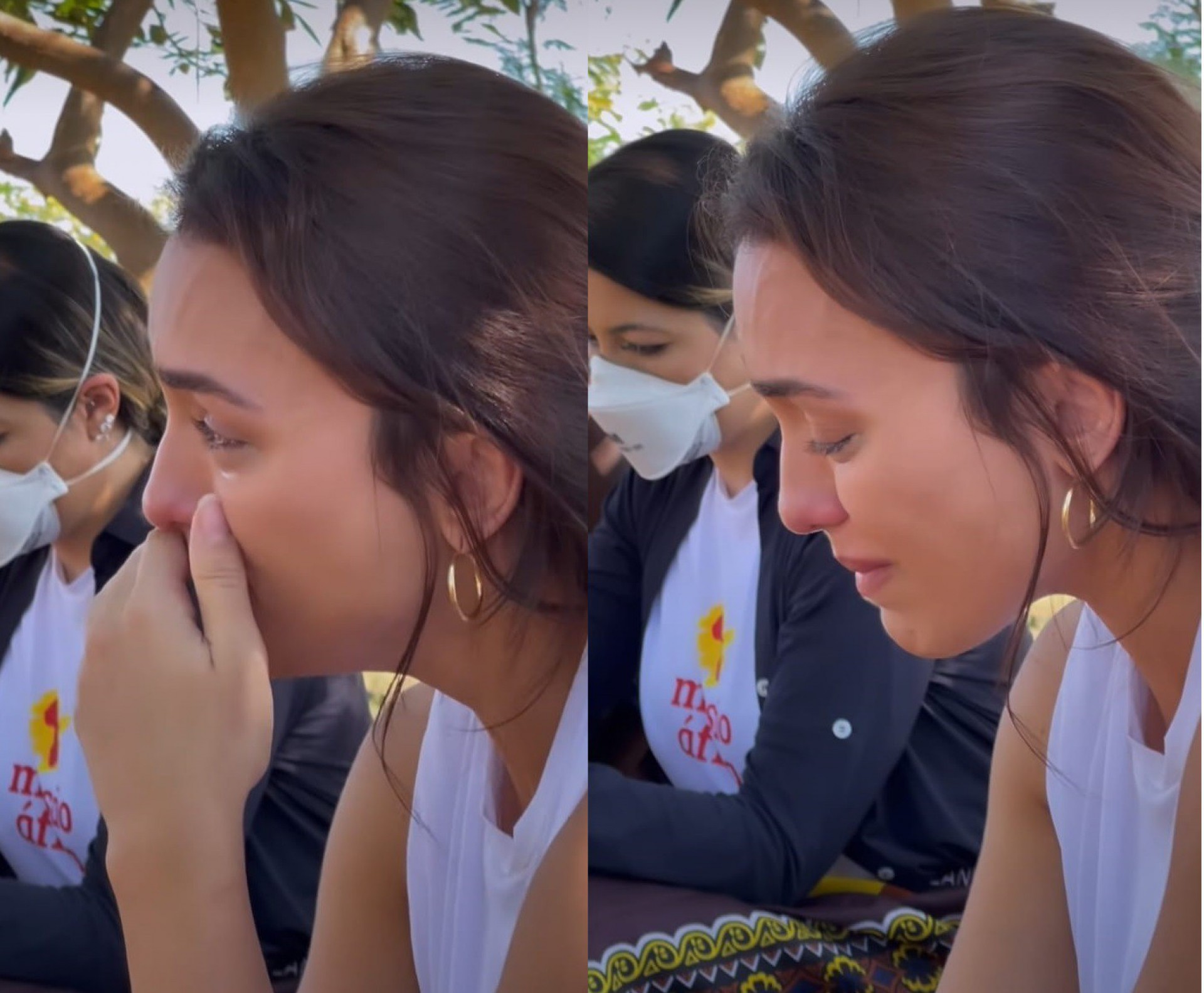 Rafa Kalimann chorou durante trabalho voluntário em Moçambique  - Reprodução/Instagram