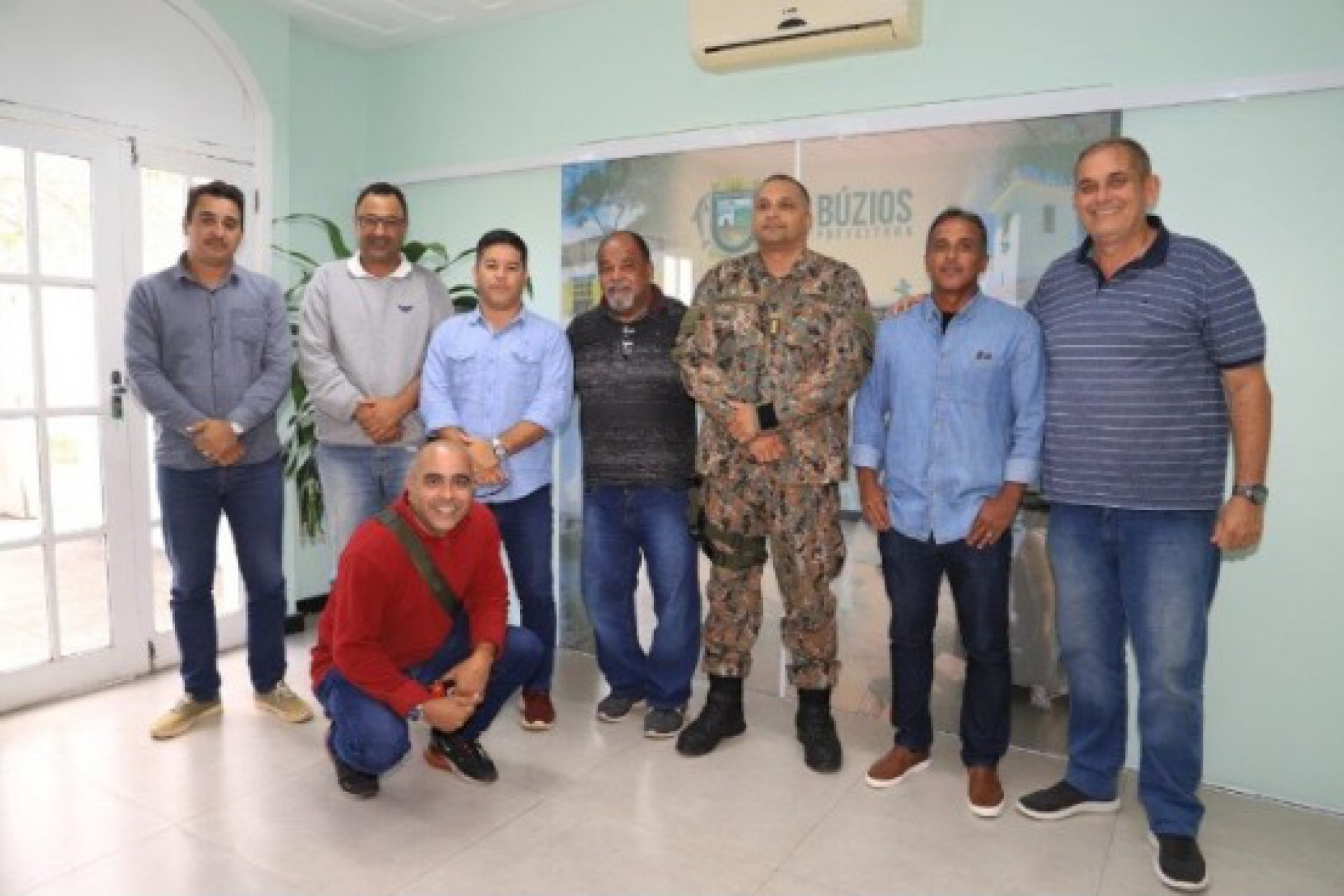 Secret&aacute;rio de meio ambiente, Evanildo Nascimento, recebe Upam - ASCOM de B&uacute;zios